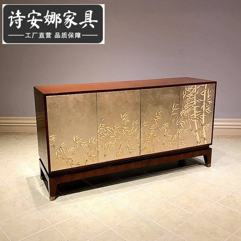 英餐式堡纯手古工彩绘节节高升柜边IOV柜亚历山大卧室电视欧式斗