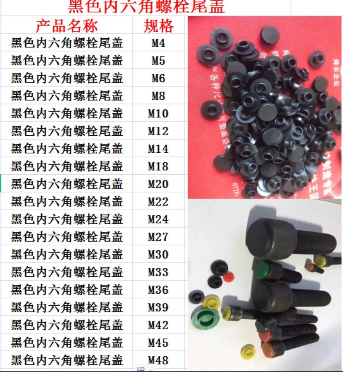 尼龙六角螺栓螺母保护套
