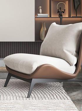 单人沙发椅现简约设艺计术代阳台客厅XUC卧室休乳闲胶懒人沙发椅