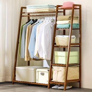 简易衣柜家用卧室出租物房用收儿童纳衣橱置子架QMT实木组装结实