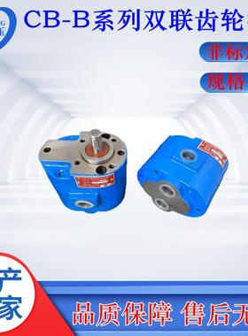 进两出CB-B16/两20B1032B80B4CRMYB-B25/6双联润滑齿轮B抽油泵