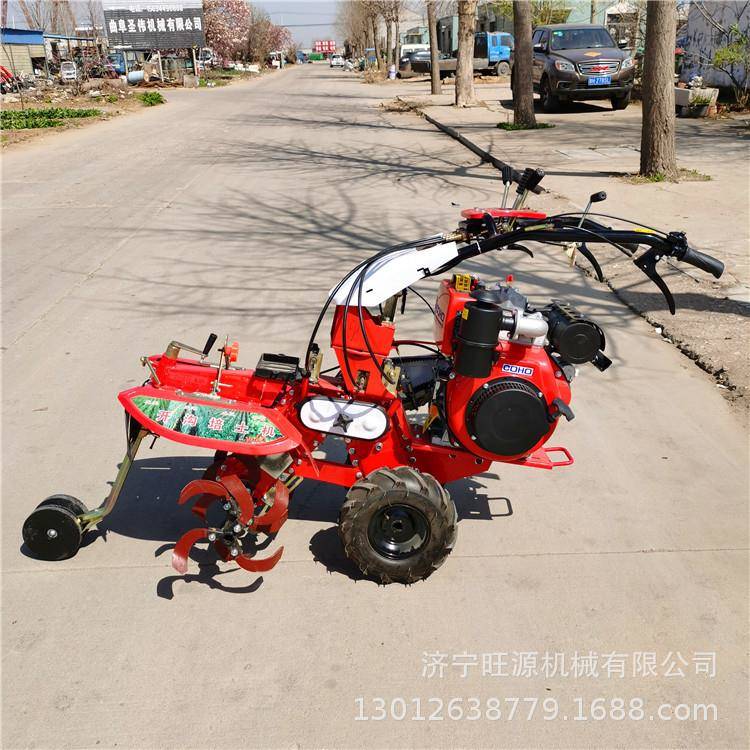 姜大开式沟培土机自走田园管ZNE理机起垄开沟旋耕除草机