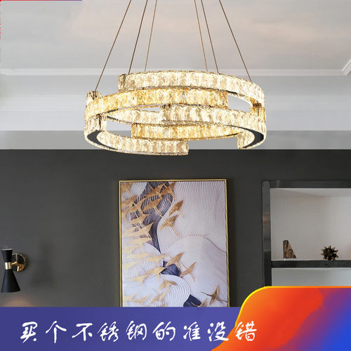 自产自销客厅灯水晶灯现代简