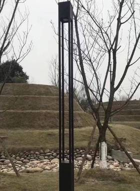 景室外照明LED四方防庭院灯仿古观灯欧型材式铝水91331小区路灯