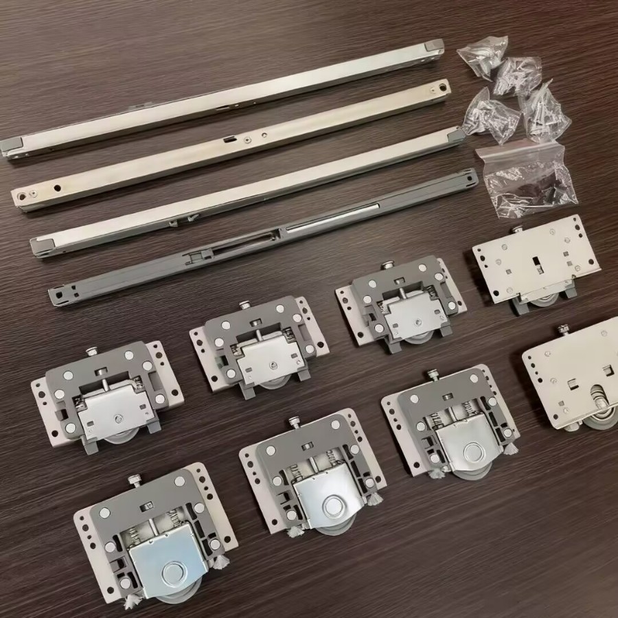 衣柜门壁柜移门双向缓冲滑轮