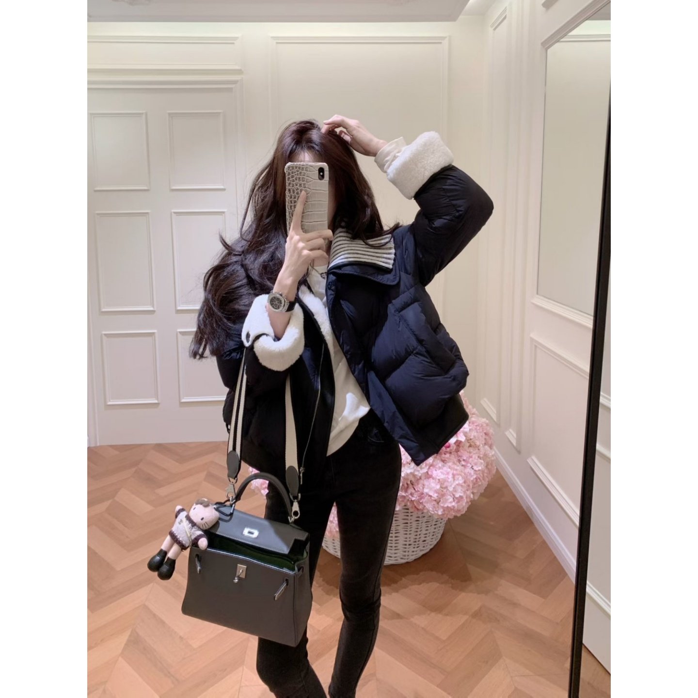 套装女2025新款冬装韩系宽松百搭保暖棉服外套显瘦修身直筒长裤子,女装/女士精品,时尚套装,淘宝优惠券,粉丝福利购,淘宝优惠卷