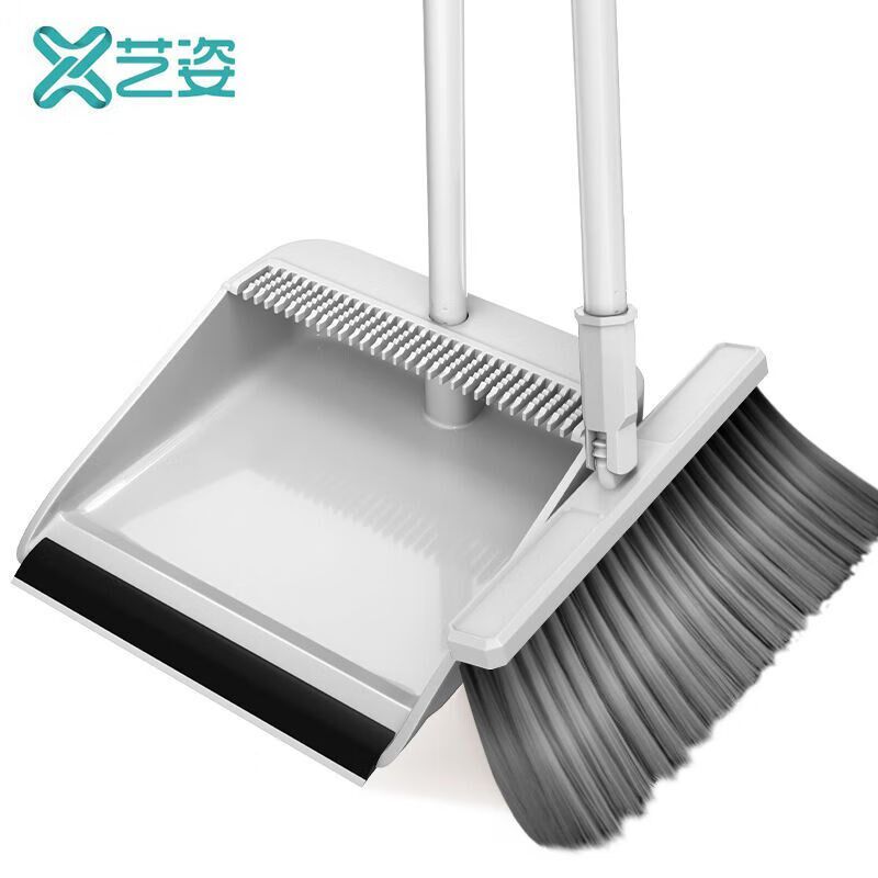艺姿扫把防风梳齿型簸箕笤帚梳齿型扫地搓斗家用扫把套装 YZ-S109
