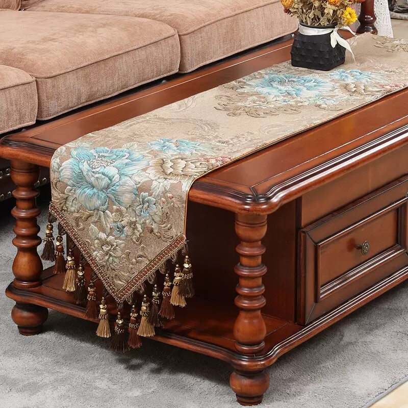 材质 色彩 风格无一不信手拈来 欧美茶几桌旗布条 狄安娜 密莉娅