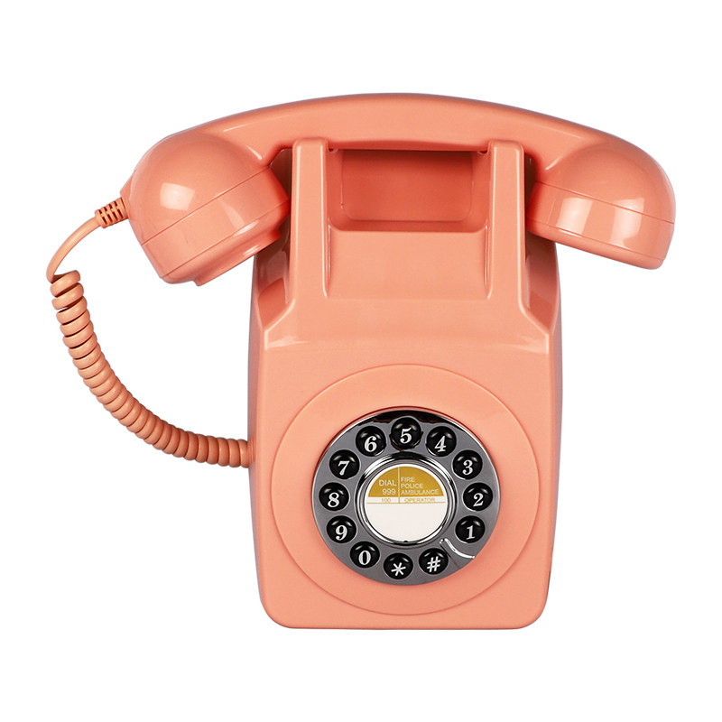欧式复古电话机家用无绳仿古时尚创意老式转盘电话无线插卡电话