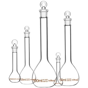 500 A级容量瓶 1000ml玻璃量瓶带刻度 250 100 实验室