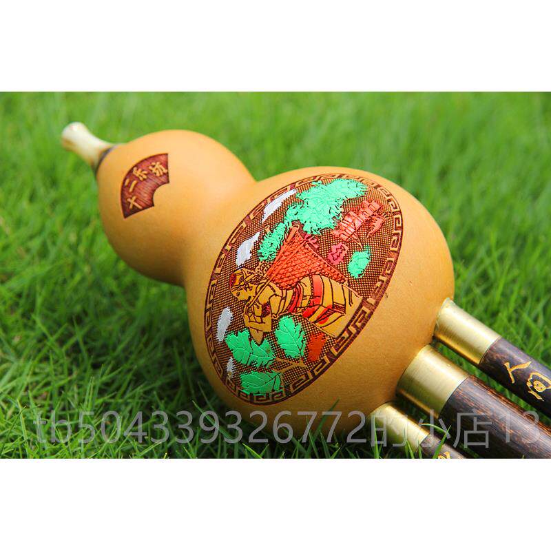 高档云南葫芦丝乐器专卖专业学演初奏拆紫竹三可音葫芦丝b调c降调