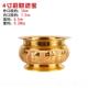 高档香炉铜烛纯铜家用香室内铜香炉祖财神坛烛台台香鼎香炉