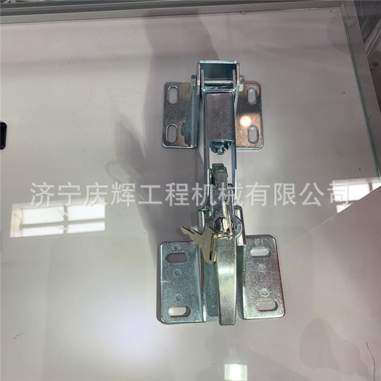 SK120-5 挖掘机 边门锁 后盖锁 前档玻璃锁 前框锁 反扣锁 工具锁