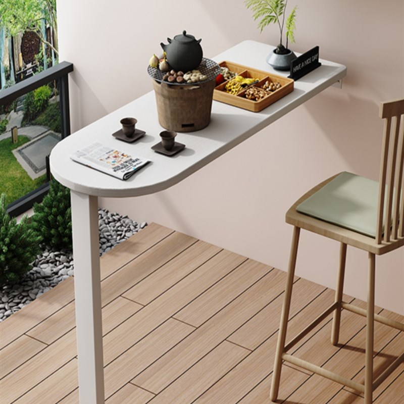 下翻桌壁挂折叠餐桌小伸缩隐形家用多功能墙桌椅吃饭桌子简约现代