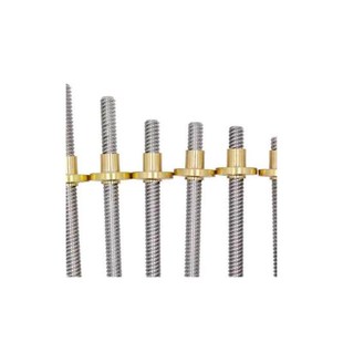 梯形丝杆螺母螺杆 6T型丝杠 Tr14