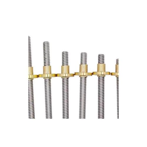 Tr14 30 32 36 38 40 45 50 60*1 2 4 6T型丝杠 梯形丝杆螺母螺杆