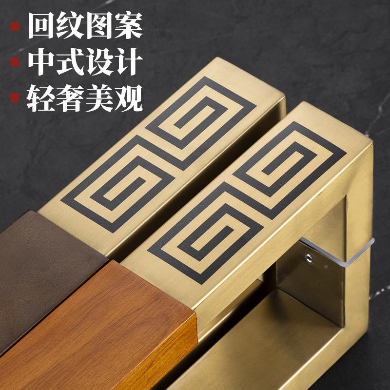 门中式仿古大门拉欧式木把手手玻璃门木拉手质拉手原生实木门刻拉