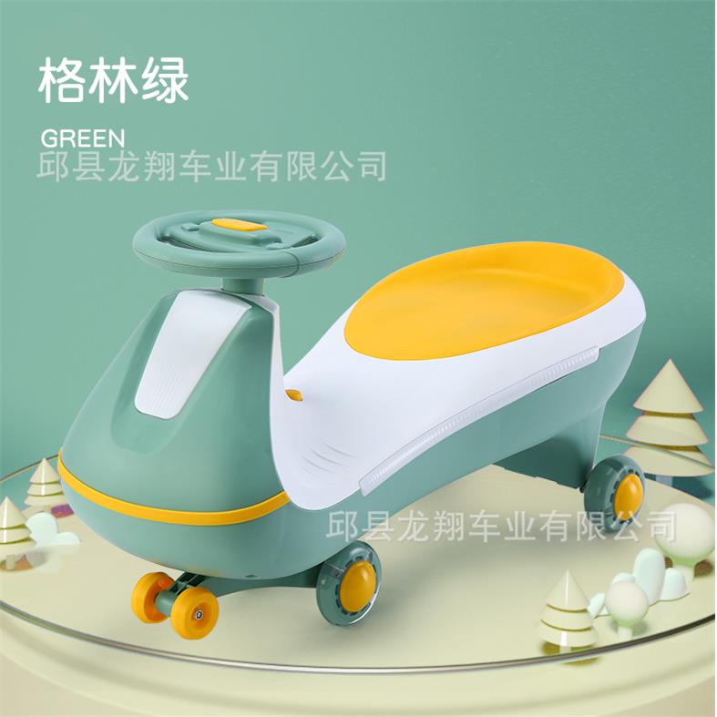 3--6岁带音乐灯光静音闪光轮儿童滑行车平衡车儿童玩具车扭扭车