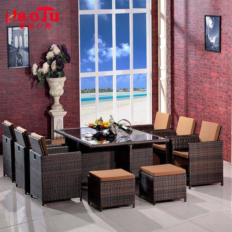 户外编藤桌椅组合室外庭院休闲餐桌椅现代简约休闲椅露台花园藤椅,商业/办公家具,商用藤编家具,淘宝优惠券,粉丝福利购,淘宝优惠卷