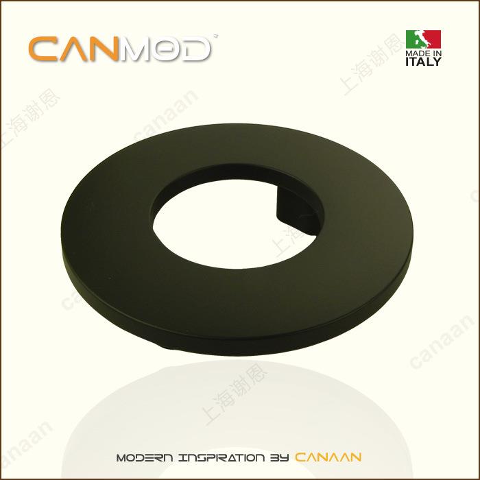 Canmod迦南原装意大利进口环保ABS塑料哑黑色抽屉柜门拉手PL8340