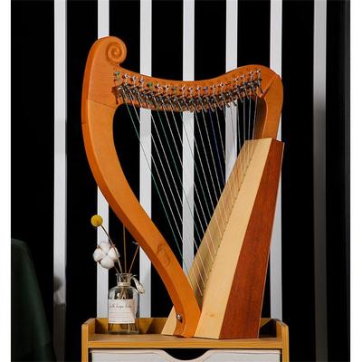 莱雅琴19弦16音小竖琴7音10弦lyre板键琴里尔琴里拉琴便携式乐器