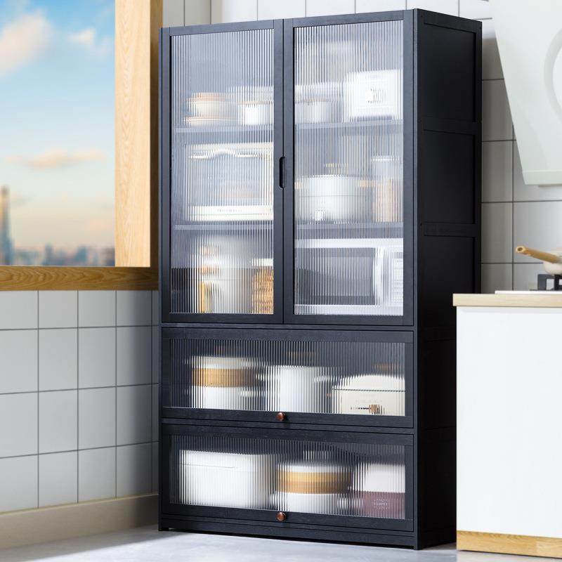 厨房置物架落地多层储物柜微波炉烤箱收纳置物柜多功能碗柜餐边柜,厨房/烹饪用具,抹布架/厨房清洁收纳架,淘宝优惠券,粉丝福利购,淘宝优惠卷