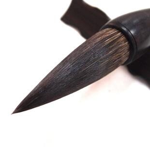 上海周虎臣国画毛笔专业级刘海粟大写意行草书法笔石獾毫鼠毫斗笔