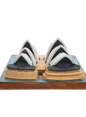 澳大利亚悉尼歌剧院仿真建筑摆件工艺品装饰房间