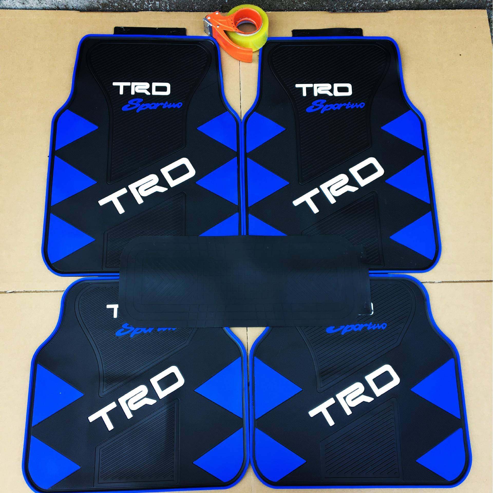 汽车刮脚垫四季通用汽车脚垫乳胶防滑防水防冻易清洗五片装