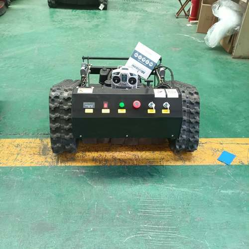 履带式多功能割草机越野坦克除草机果园开荒家用除草遥控割草机