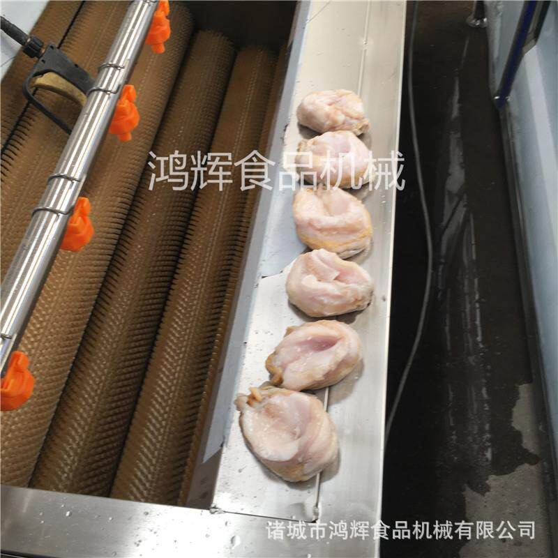 内蒙萝卜清洗去泥机新款木薯马蹄去皮清洗机特软毛毛刷洗菜机