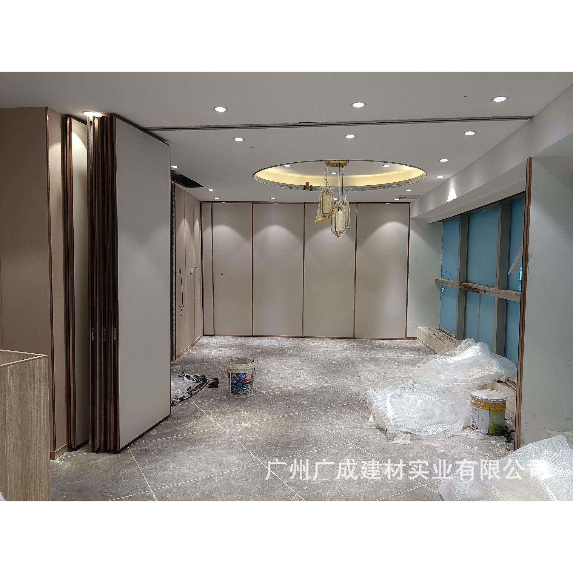酒店移动隔断墙办公室教室屏风房间可折叠推拉门餐厅包间活动隔屏