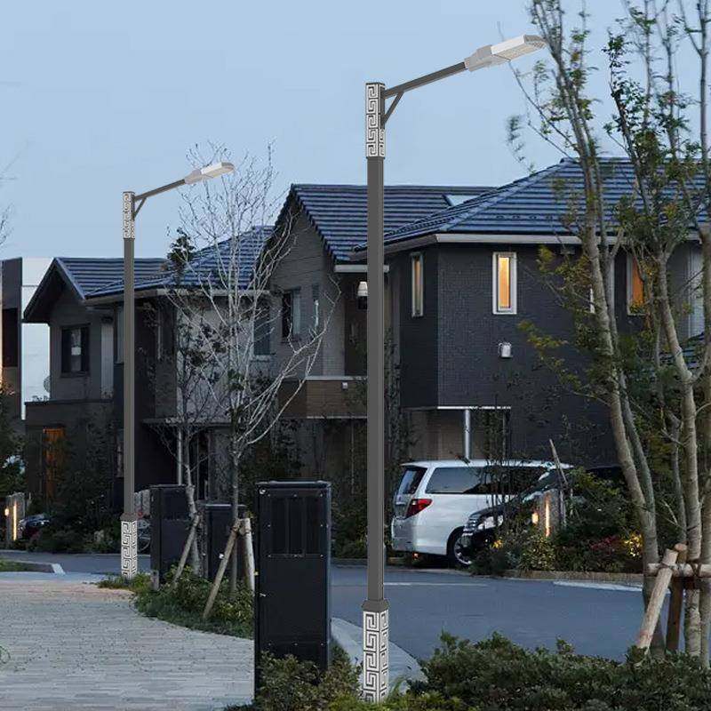 LED智能市电路8米120W规格1MDG灯0150瓦改城m市造工程高杆灯