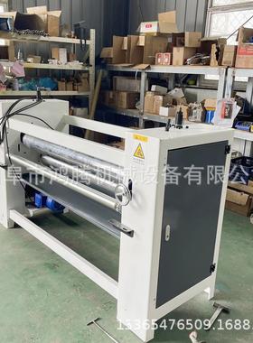 鸿腾发泡条B双组份涂胶机自YFP动滚涂胶进料单面双胶合板A大板过