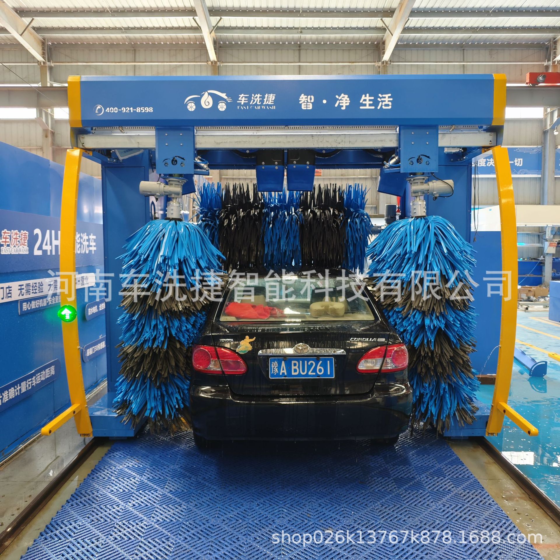 耐用型全自动洗车机 智能故障预警 无人值守稳定运行 智能洗车机