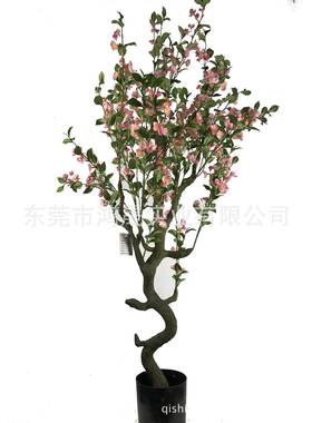 仿真海HS1-006A棠公花真野海棠人造销仿风景树直园酒店庭院摆设装