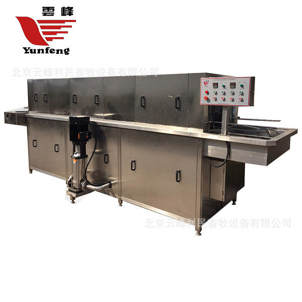 出雏筐清洗机 YFW7200-600 隧道式 三段式清洗机