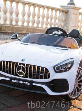 正品孩新款可坐双儿童电动车小四轮汽车玩具车周男女宝人宝童车岁