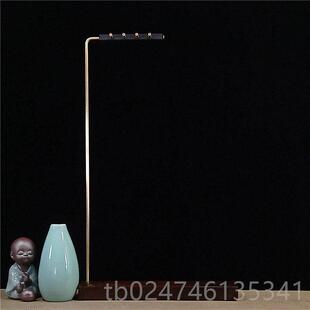 正品铜杆笔笔毛挂毛学生墨架碟创意摆件挂笔笔卖笔展示架毛笔架