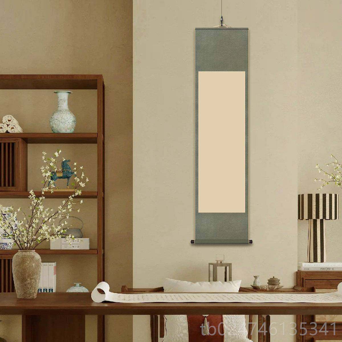 正品经复古空白卷轴书练书房挂画装饰半生熟法习宣纸书法典国画专,文具电教/文化用品/商务用品,宣纸,淘宝优惠券,粉丝福利购,淘宝优惠卷