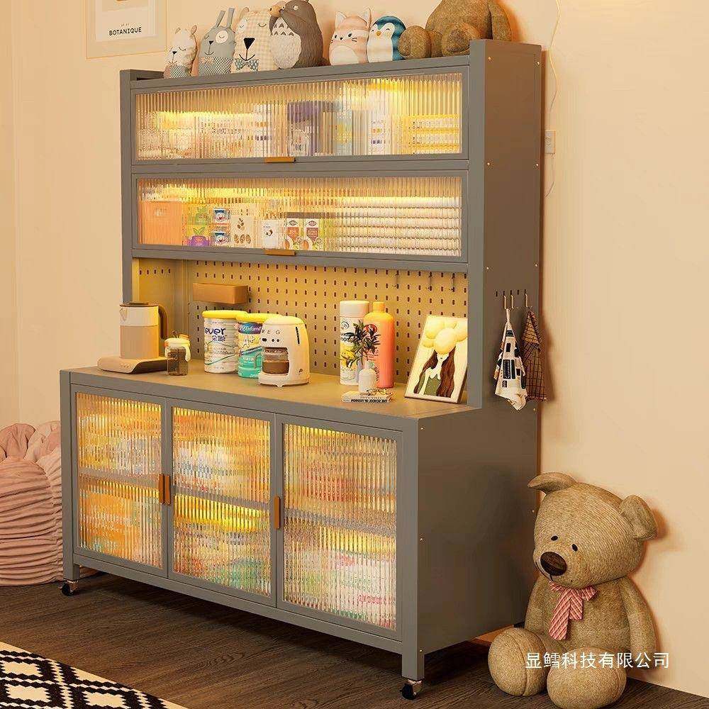 婴儿喂养台新款厨房收纳柜大容量婴儿物品桌子床头收纳落地带移动,收纳整理,书桌收纳置物架,淘宝优惠券,粉丝福利购,淘宝优惠卷