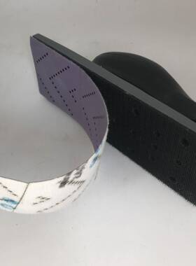 大美光速紫色干磨砂纸宽70mm长度12米可撕手推板手刨专用无尘