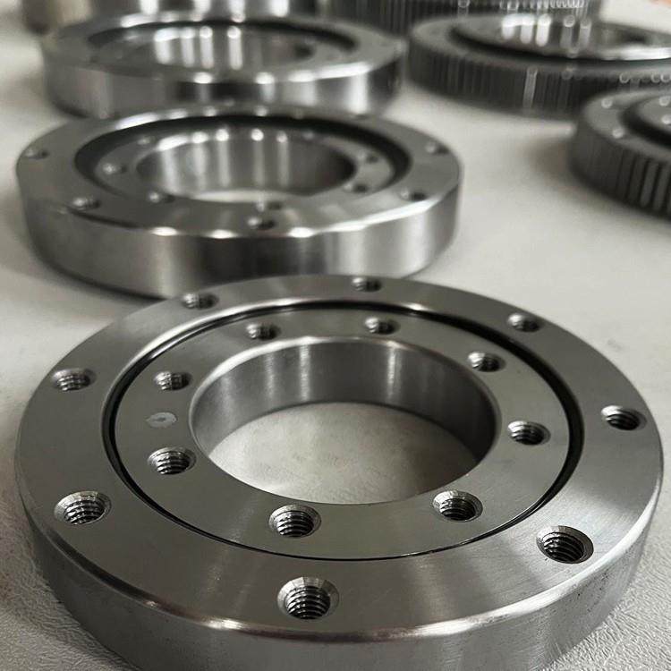 无齿回转支承转盘轴承旋转支撑轴承工业转盘平面回转轴承旋转法兰