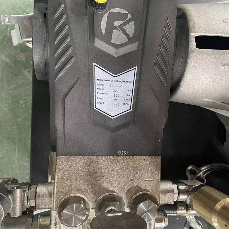 FK350公斤500公斤高压泵头根雕喷砂除锈泵头500超高压清洗机