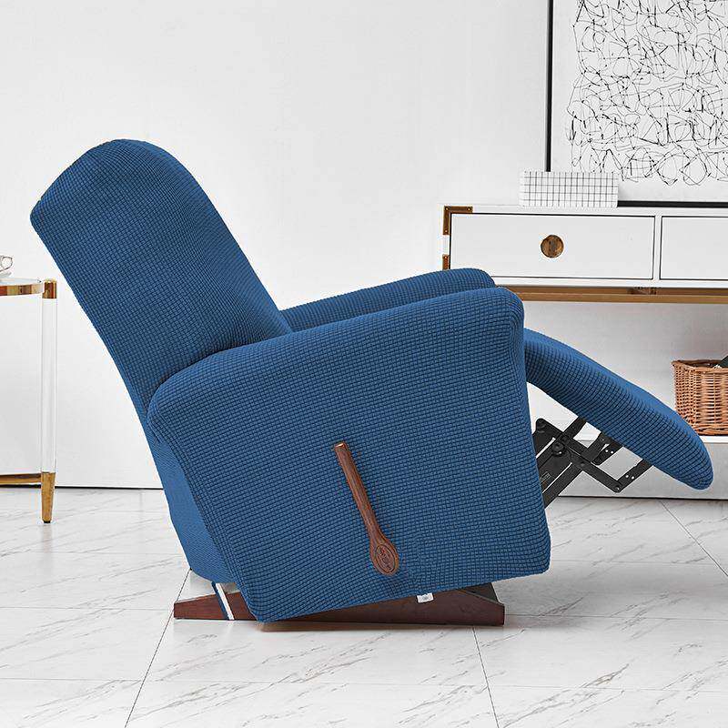 通用功能沙发套手动懒人椅全包弹力玉米绒单人座功能躺椅套