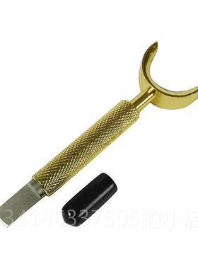 正品手工DIY 9.6mm谢里风格黄铜-皮雕旋转刻0刀工具 -41504皮丹工