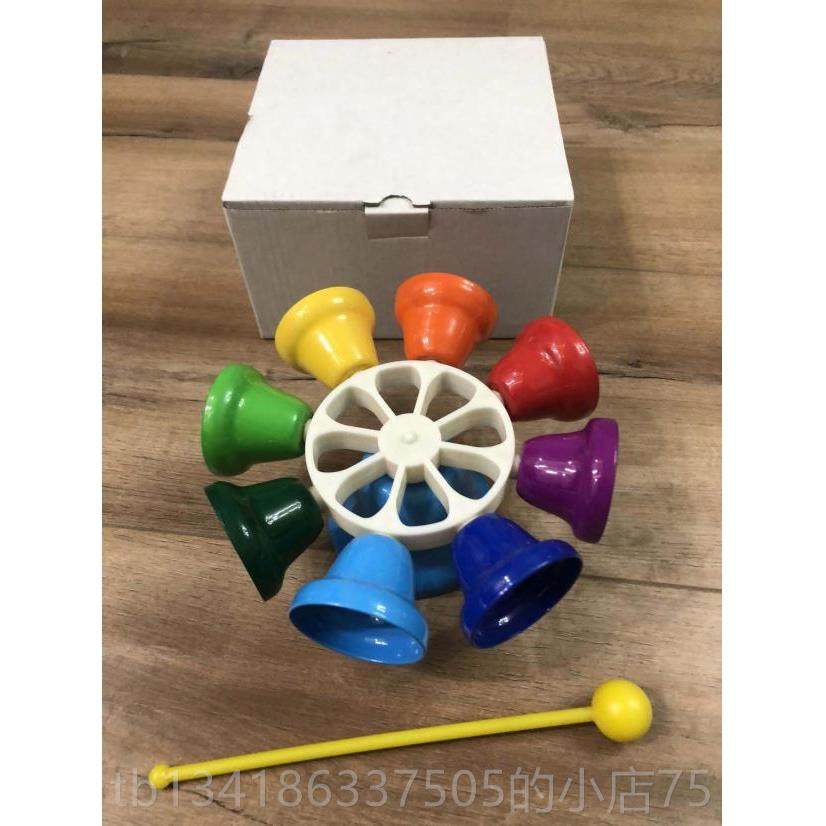 正品奥尔夫儿八童打击乐器八音课铃碰碰钟八音旋律钟音钟按转钟八