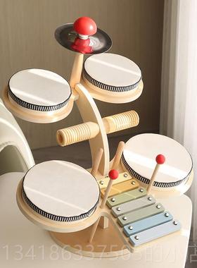 正品Dru et多功能乐器S敲琴打m鼓打击乐器组合音乐幼园启蒙musi稚