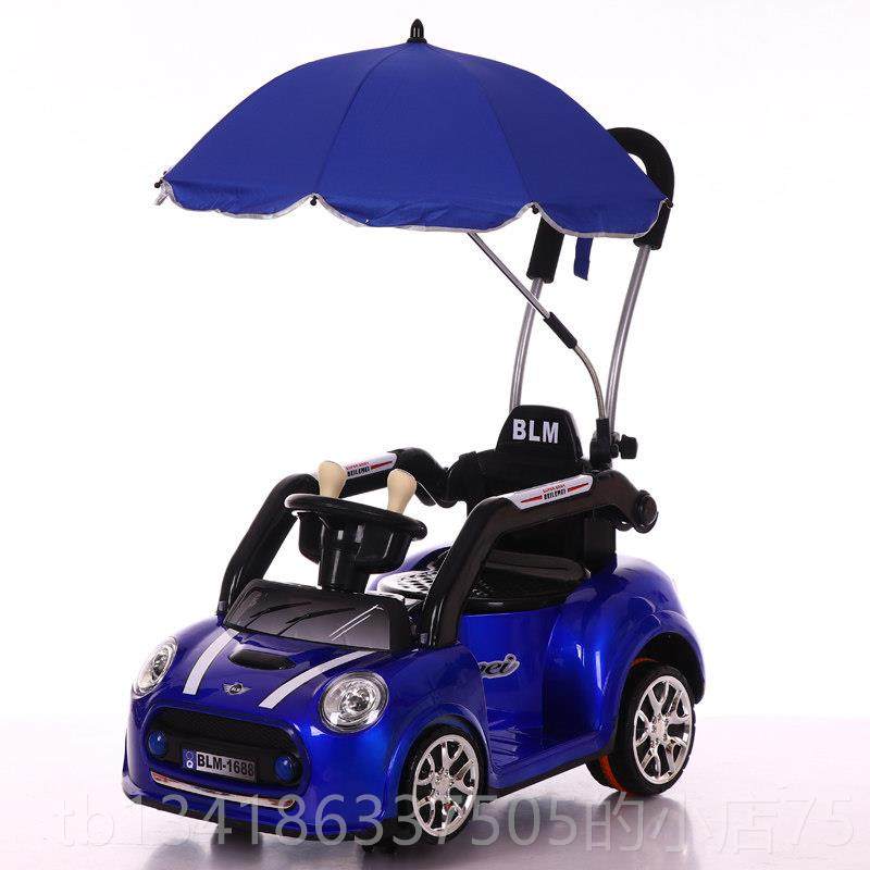 正品儿童电动动车四轮摇摆童车手推双驱汽遥控婴可儿小孩玩具坐人