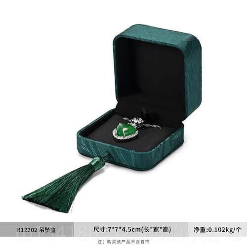 正品凡西FANX盒I首饰项盒戒指古风翡翠玉锦盒手镯器链盒礼品盒包
